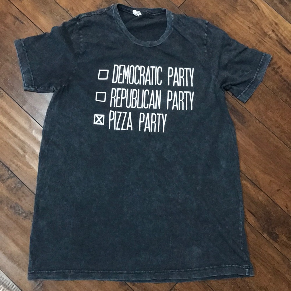 Only Party Is Pizza Party Tee Short Sleeve T-Shirt